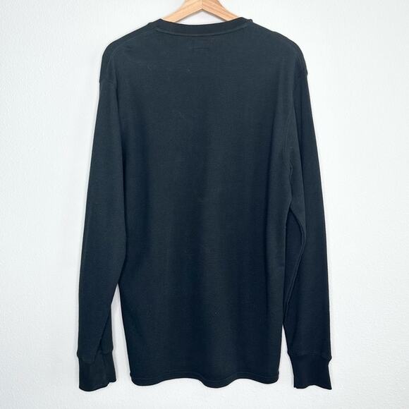 Polo by Ralph Lauren Men's Black Long Sleeve Tee - Picture 2 of 3